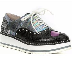 Betsey Johnson Marti Iridescent Oxford 